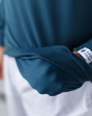 Medical Sweatshirt New York Men's Dark Turquoise 360-437-758 (6613782) фото 5
