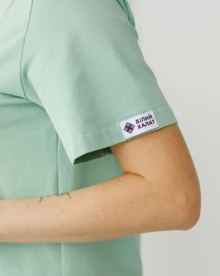 Medical basic T-shirt women's menthol 498-441-924 (6637739) фото 5