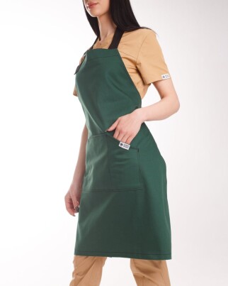 Professional water-repellent apron Verona green 173-350-916 (6613857) фото 5