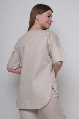 Куртка женская хирургическая Рио. Крем. COTTON. (5437002) фото 3