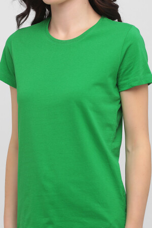 T-shirt female "STEDMAN" CLASSIC-T FITTED ST2600 green (5110741) фото 3