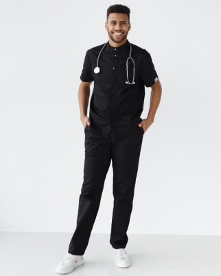 Medical suit for men Boston black 129-321-679/485-321-679 (6613679) фото 1