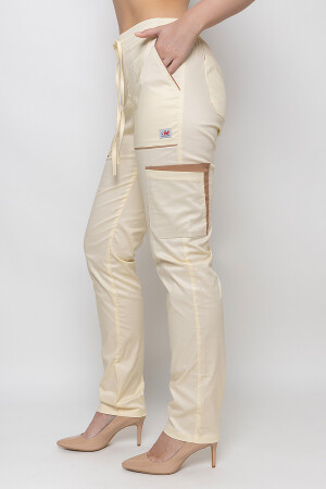Emelie-stretch medical trousers, women's. Champagne (5436968) фото 7