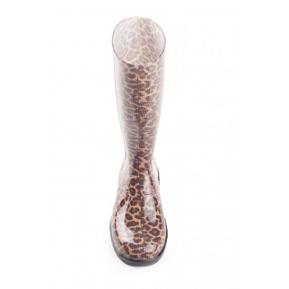 Women's rubber boots leopard L-763-4-AS-1 (221846) фото 3