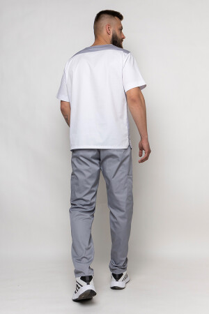 Suit Manhattan with trousers Praktik. White/smoke (5437017) фото 5