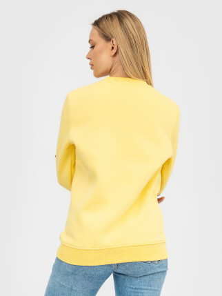 Свитшот UNISEX с начесом U-0301 желтый (5110235) фото 9