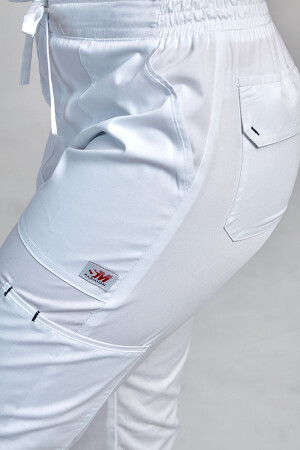 Women's Virginia trousers. COTTON. White (544948) фото 9
