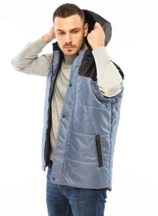 The vest warmed gray (180023) фото 1