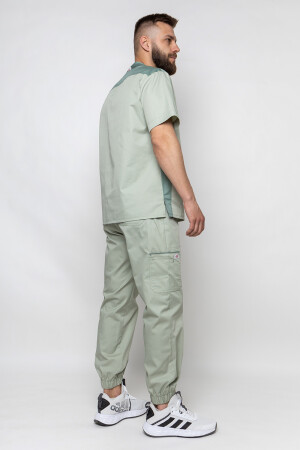 Men's suit with joggers Manhattan. Pistachio (5437028) фото 4