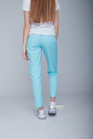 Women's medical trousers "Francesca" cornflower blue (3399113) фото 9