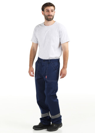 Work trousers "UNIVERSAL-COMBO" (twill fabric) blue (44441020) фото 4