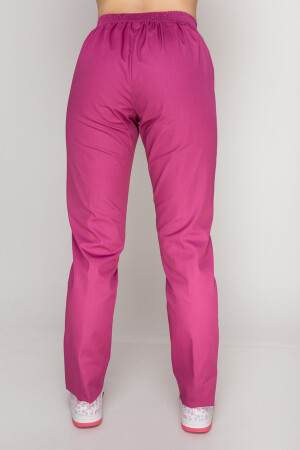 Trousers skinny for women. Cotton. Fuchsia (549952) фото 4