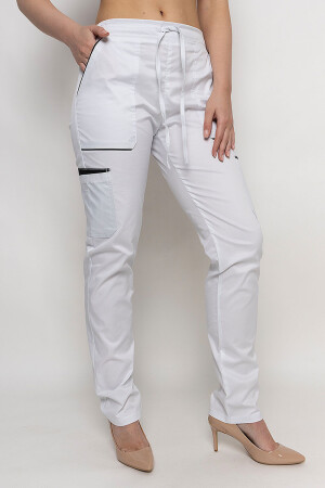 Medical suit white Emelie-stretch women's (5436920) фото 8