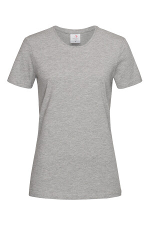 T-shirt female "STEDMAN" CLASSIC-T FITTED ST2600 GYH gray (511368) фото 1