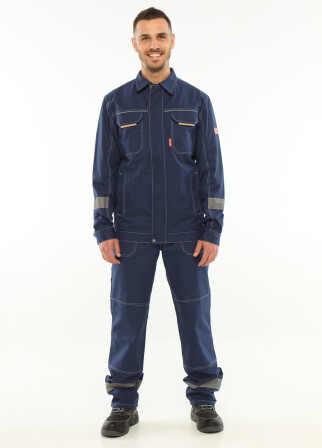 Work trousers "VECTOR" blue (801007) фото 1