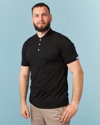 Men's Medical Polo Black 148-321-677 (6613744) фото 1