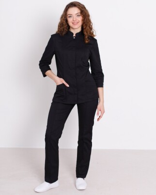 Medical suit for women Sakura black 124-321-678 (6613303) фото 1