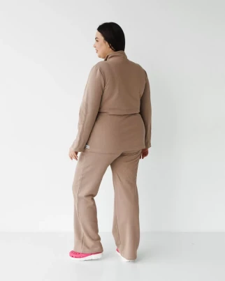Medical suit for women Vancouver dark beige 524-435-758 (6637706) фото 9