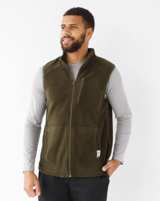 Medical fleece vest Canada khaki (unisex) 368-368-842 (6613934) фото 1