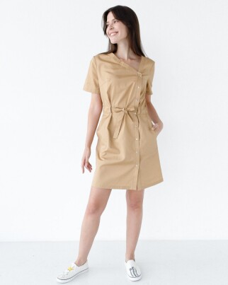 Medical tunic for women Naomi sand 151-323-679 (6613949) фото 7