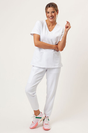 Medical suit "Maria" white (101103) фото 1