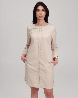 Medical gown women's Jacqueline cream 391-460-679 (6613601) фото 7