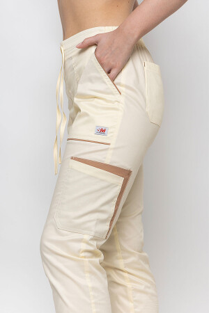 Emelie-stretch medical trousers, women's. Champagne (5436968) фото 3