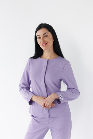 Women's medical suit Jacqueline lavender (Viscose “Elite”) 440-353-927 (6624468) фото 3