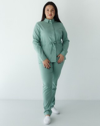 Медицинский костюм женский Монтана оливковый 332-327-715 (6613288) фото 2