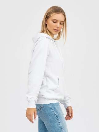Hoodie UNISEX without fleece U-0402 white (5110262) фото 7