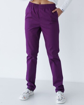 Naomi purple women's medical pants 341-335-917 (6613657) фото 1