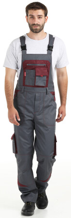 Working suit ‘ULTRA’ (overalls and jacket) bordeaux (161240111240) фото 3