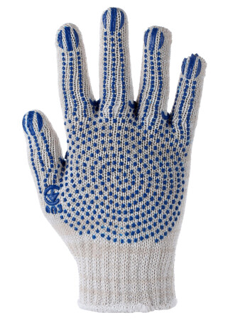 HB gloves with double-sided pvc point (259) фото 1