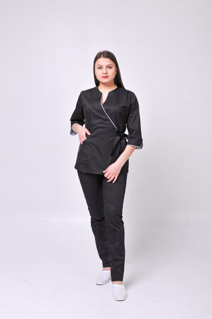 Venice+ Br. skinny suit. COTTON. Black / light grey (544625) фото 1