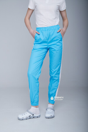 Women's medical trousers "Vanessa" sea wave (3399112) фото 4