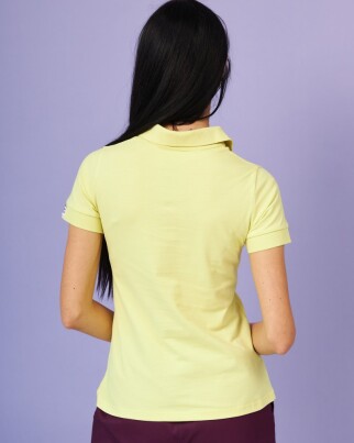Medical polo for women lime 147-330-677 (6613396) фото 2