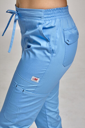 Women's Virginia trousers. COTTON. Blue (544949) фото 6