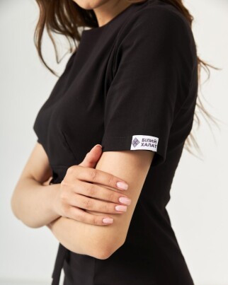 Medical dress for women Scarlett black 304-321-704 (6613955) фото 4