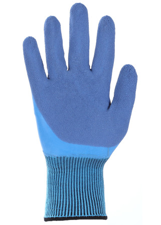 Work gloves with double latex coating (30133) фото 1