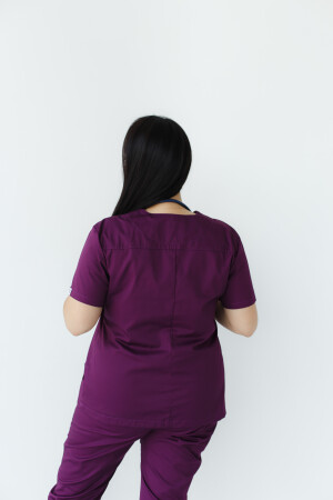 Medical shirt women's Topaz purple 164-335-705 / 386-335-705 (6613488) фото 7