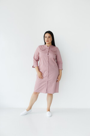 Women's medical gown Valerie ash pink +SIZE 156-429-677 (6625325) фото 5