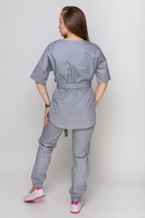Medical suit Rio with joggers women. Smoke (5410176) фото 13