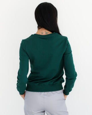 Medical Sweatshirt New York Women's Dark Green 359-430-758 (6613443) фото 3