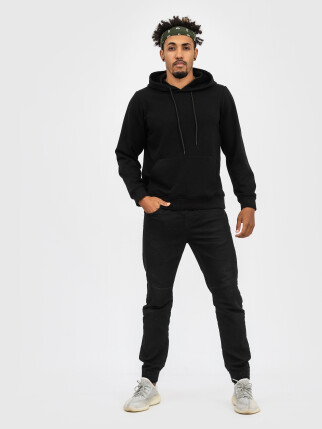 Худи UNISEX софт велюр U-0401/V черный (5110270) фото 5