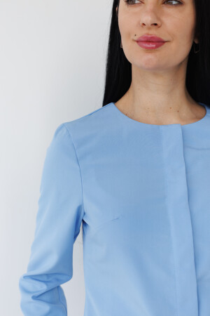Women's medical suit Jacqueline blue (Viscose “Elite”) 440-333-927 (6624467) фото 3