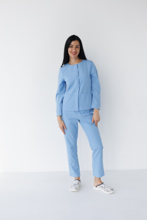Women's medical suit Jacqueline blue (Viscose “Elite”) 440-333-927 (6624467) фото 1