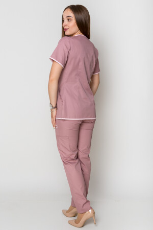 Костюм медицинский Айс+Бр. Вирджиния. COTTON. Пепельная роза (5410051) фото 8