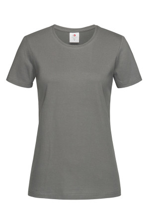Women's T-shirt "STEDMAN" CLASSIC-T FITTED ST2600 RGY dark gray (5124095) фото 1
