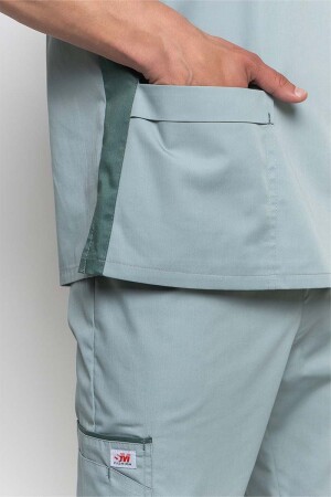 Medical jacket for men Manhattan. Olive light (5437049) фото 4