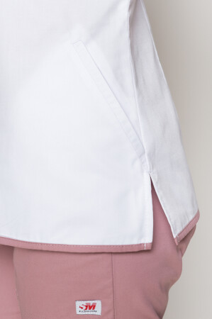 Suit Ice+Br. Virginia. COTTON. White + ash rose + pink / ash rose (5410047) фото 3
